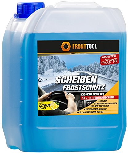 FRONTTOOL Scheibenfrostschutz Konzentrat 5 Liter bis -55 Grad - Auch für Fächerdüsen geeignet Cover