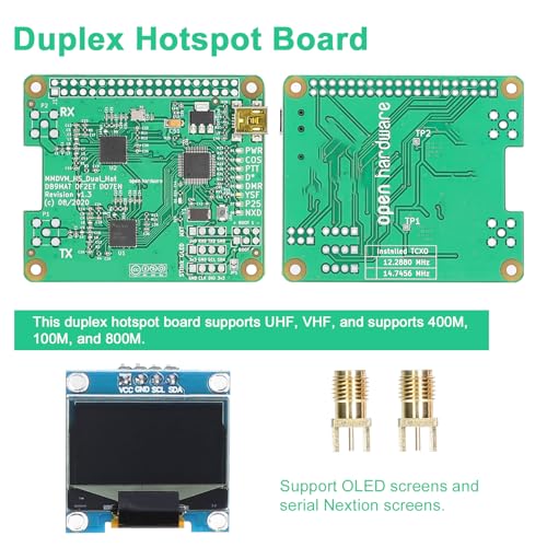 Módulo VHF de rendimiento superior en placa MMDVM de punto de acceso dúplex integrado 4