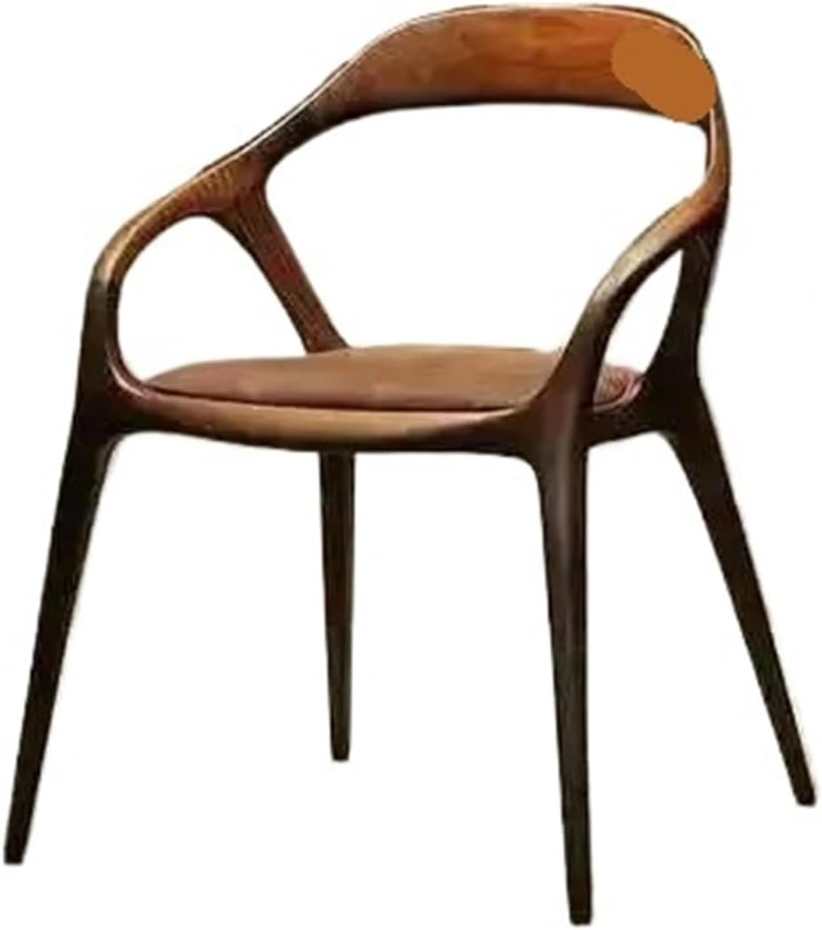 Cadeira Relaxing Dining Home Chairs Design Individual Armchair Luxury Wooden Vintage Modern Furniture Dining Chairs(6chairs Set)
