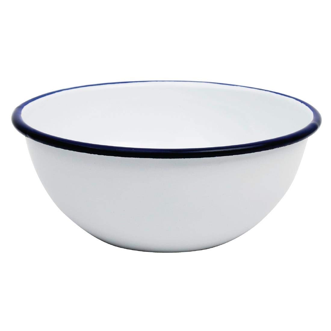 OlympiaEnamel Pudding Bowl of Steel Heat and Chemical Resistant 140mm Pack of 6