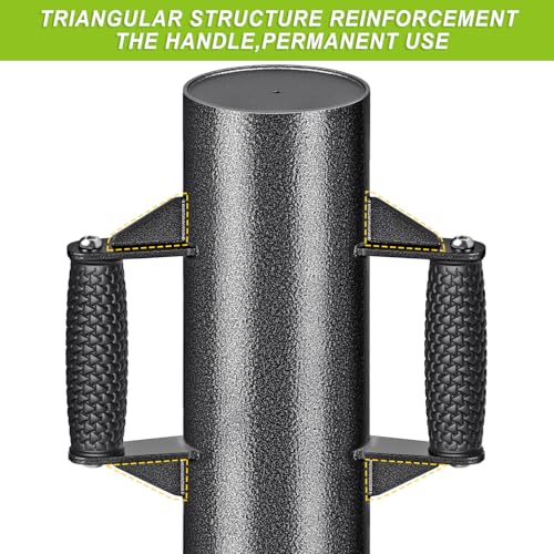 Insaga Enhance Post Driver with Anti-Slip Handles 20LB T Post Driver, 23'' Fence Post Driver Post Pounder for Metal Fence Posts, T Posts, U-Channels, Inside Dia=4.7'' by Insaga - Image 4