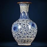 « DESIGN » - La porcelaine bleue et blanche de Jingdezhen est considérée comme un trésor mondial. Cet ornement est fabriqué à partir d'argile kaolinique de haute qualité provenant de Jingdezhen, avec des motifs peints à la main, une couche d'émail transparent et une cuisson unique à haute température. Bleu et blanc, frais et élégant, chaque pièce possède une valeur de collection.