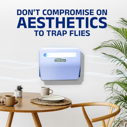 Image of Gumtree FlyVore Catcher | Electric Insect Trap with Dual 24W UV-A Tubes, Hidden Glue Board, 15 Extra Trapp Sheets | Sleek Fly Trap for Restaurants, Clinics, Offices & Hygienic Indoor Spaces