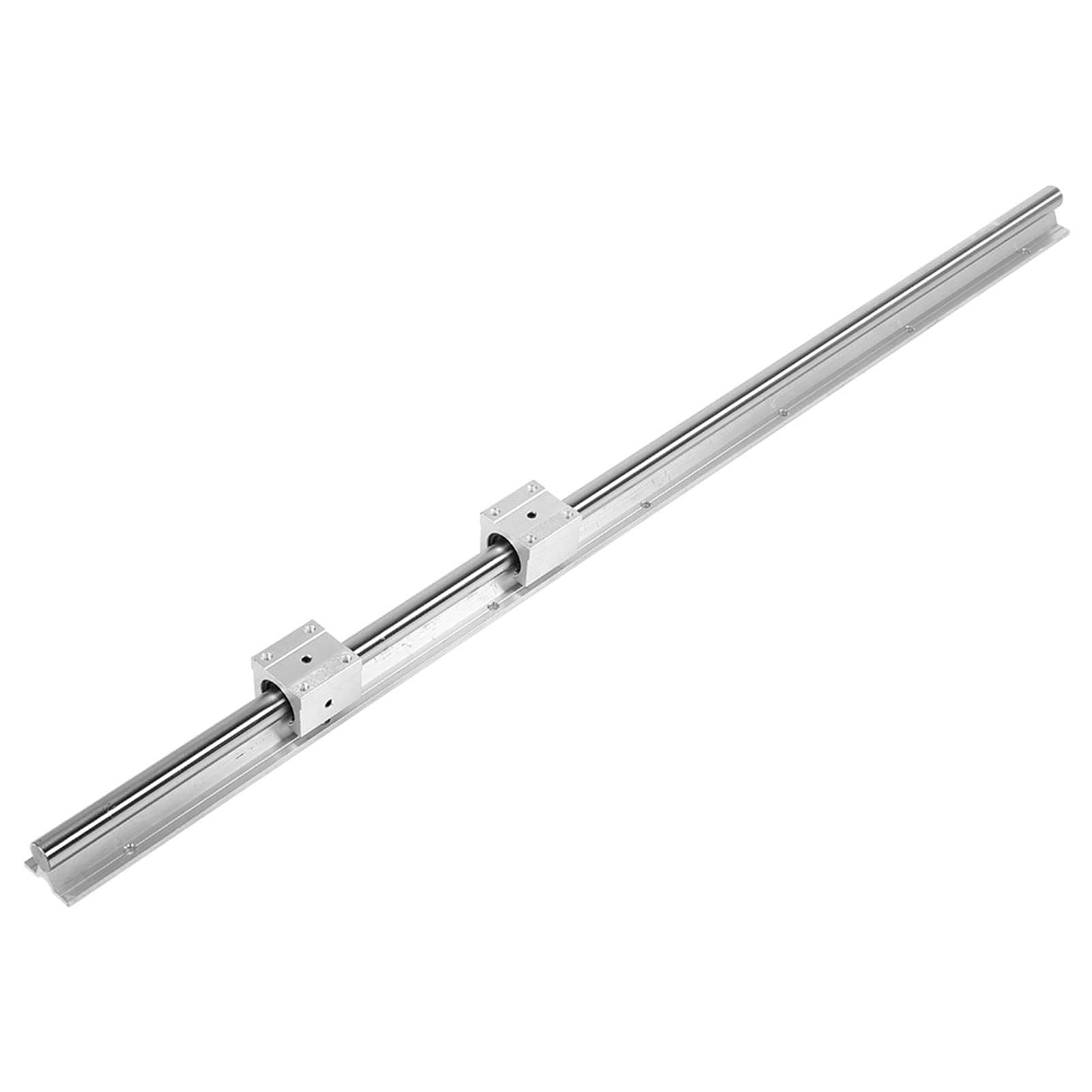 Lot de 2 glissières linéaires SBR20-1000 mm avec 4 roulements SBR20UU pour un mouvement et une installation facile