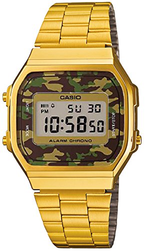CASIO カシオ ユニセックス 腕時計 ウォッチ デジタル カジュアル チプカシ チープカシオ カモフラージュ柄 A168WEGC-3EF 【並行輸入品】
