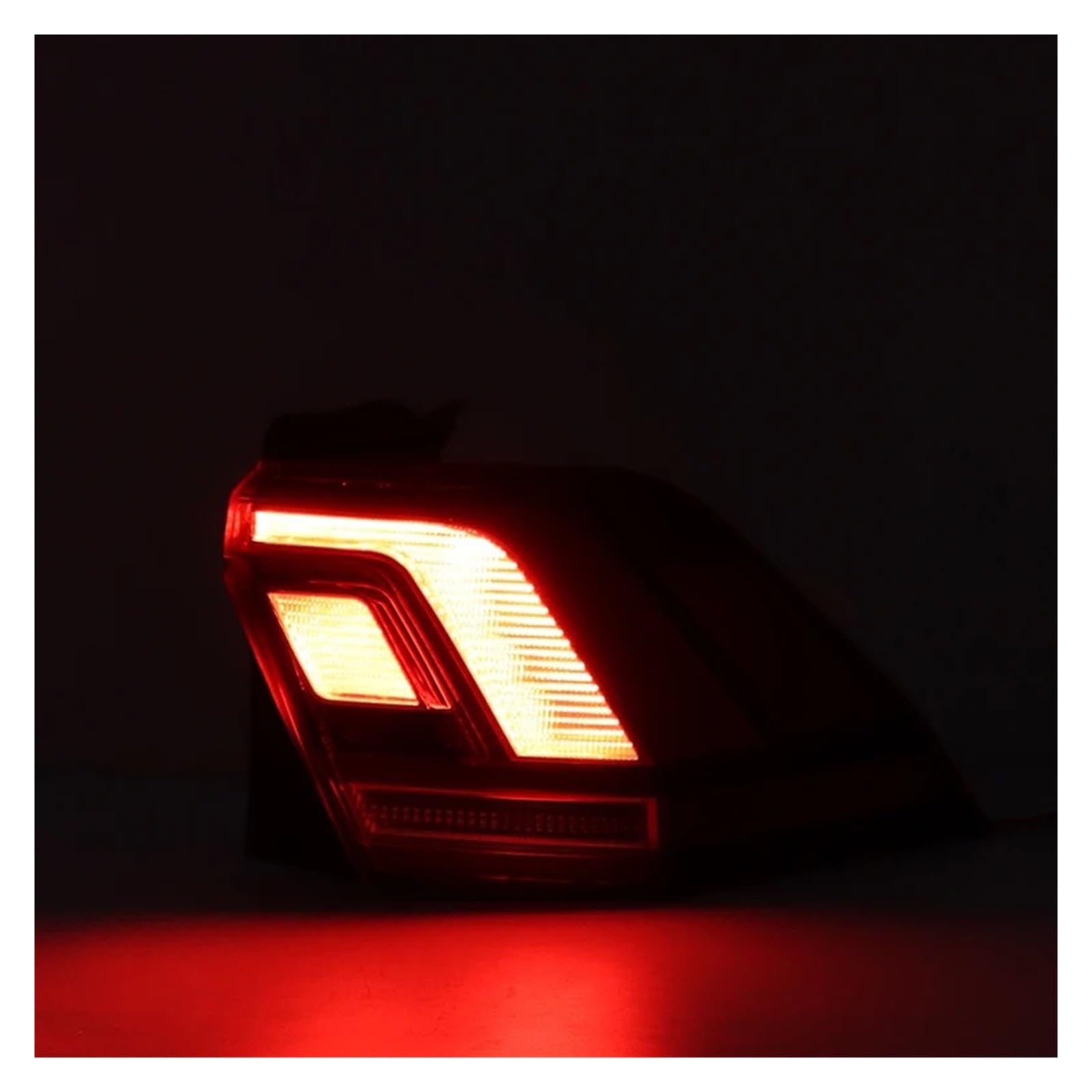 Auto Fanale Posteriore Per VW Per Tiguan Per L 2017 2018-2021 Fanale Posteriore A LED Indicatore Di Direzione Luce Freno Paraurti Stop Fendinebbia(Outside Right)