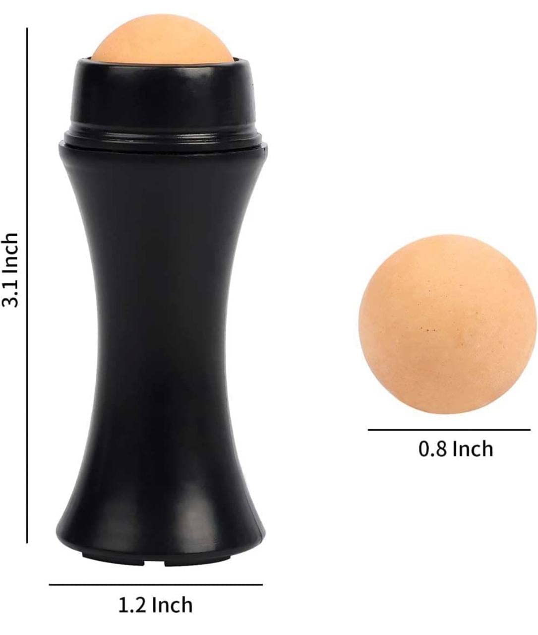 Mahi Enterprise® Volcanic Face Roller For Men & Women | Oil Absorbing Roller For face For Oil control | Beauty Face Roller For Oily Skin 3
