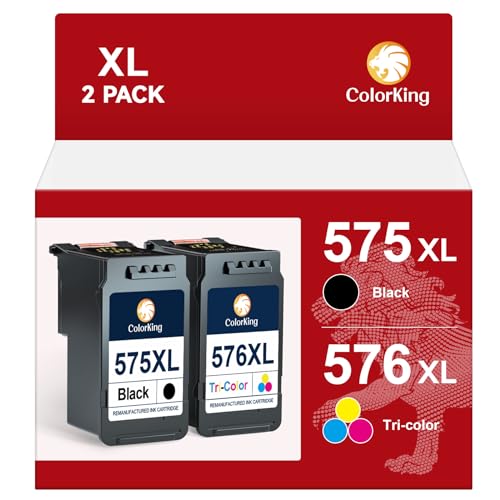 UPRIIN PG-575XL 575XL zwarte inktcartridges voor Canon cartridges 575 575XL voor PIXMA TS3550i TR4755i TR4750i TS3551i TR4751i TS3750i TS3751i TS3752i TR4756i (575 Black UPRIIN PG-575XL 575XL zwarte inktcartridges voor Canon cartridges 575 575XL voor PIXMA TS3550i TR4755i TR4750i TS3551i TR4751i TS3750i TS3751i TS3752i TR4756i (575 Black