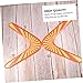 Kisangel 3pcs Fun Boy Girl Boomerang Toy for Boomerangs for Boy Girl Engaging Outdoor Activity to Encourage Exercise and Interaction