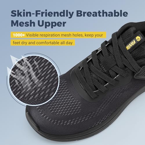 Image of FitVille Wide Walking Shoes for Men Extra Wide Width Sneakers with Arch Support Comfortable Lightweight Running Shoes for Men for Gym-Cloud Wanderer V22