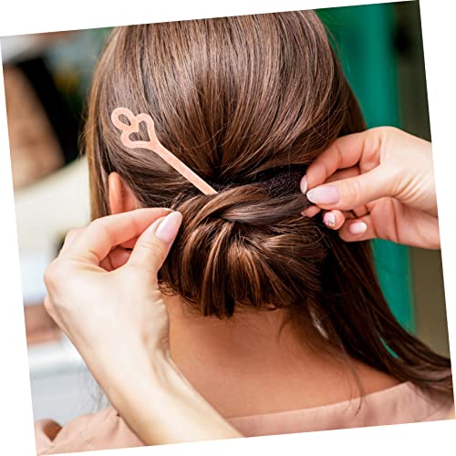 Épingles à chignon en acétate rétro pour fixer les coiffures longues des femmes au quotidien - 2
