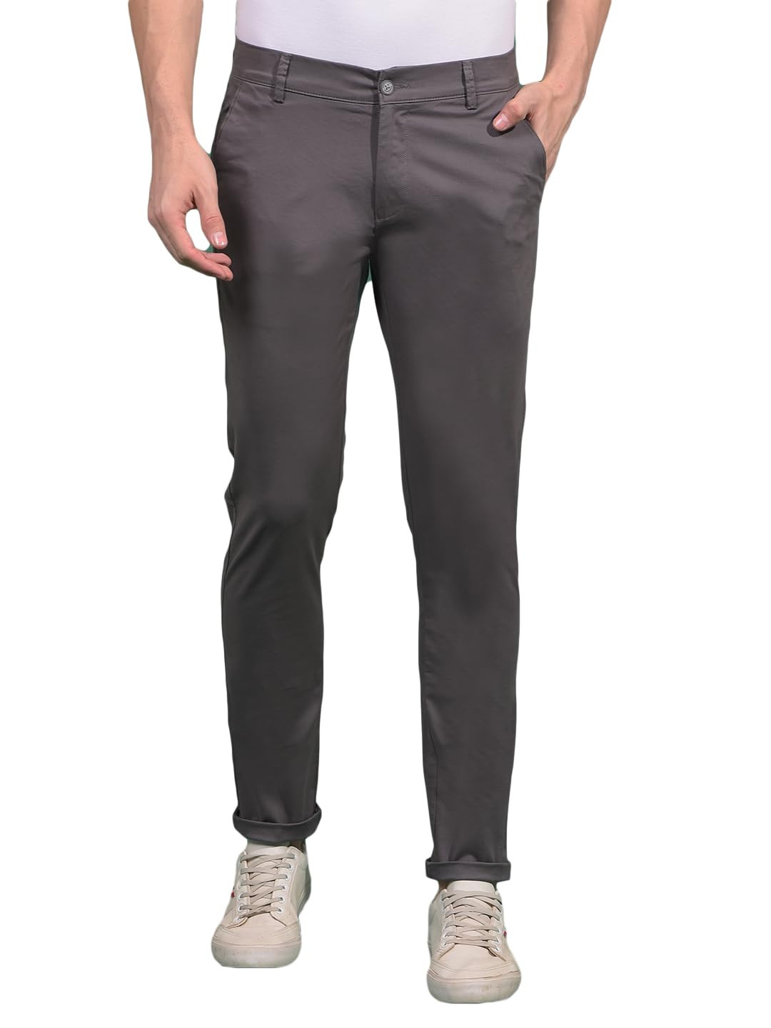 crimsoune club Men's Grey Trousers-picture-15