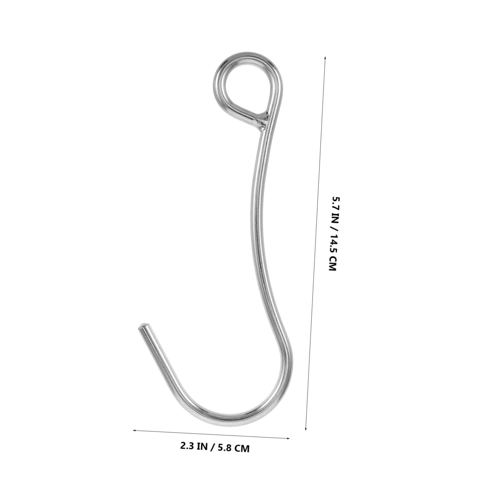 Toddmomy Scuba Diving Gear Technical Diving Hook Stainless Steel Drift Hook Single Prong