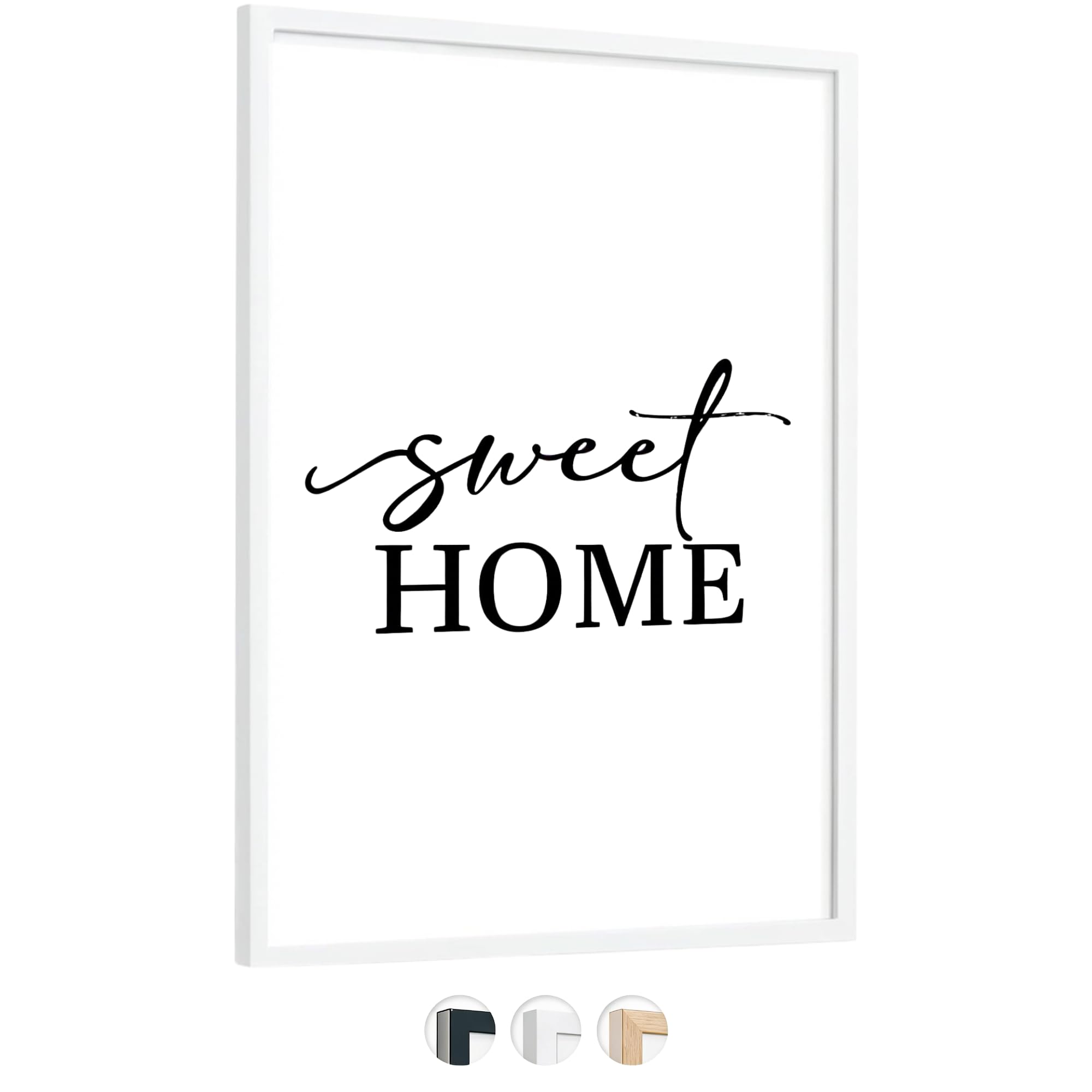edihome, Marcos de Fotos A3, (1 Unidad), 29,7 x 42 cm, de Madera, Lamina Acrilica, para Título Universitario, Poster, Fotografias Boda, Comunión, Diplomas (Negro - 1 Unidad) — view 11
