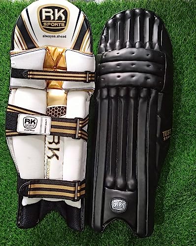 Image of Batting Leg Gaurd Test Black PU - 25 inch Inch Youth Size