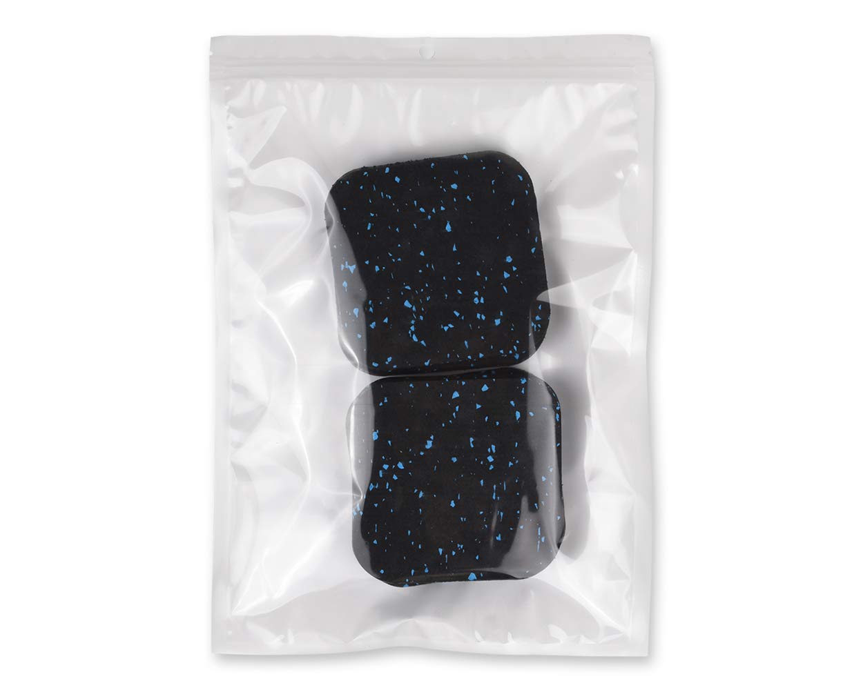 Tappetini per tapis roulant, 4 pezzi, tappetini per attrezzature sportive, ammortizzanti, in gomma, per protezione del pavimento o del tappeto