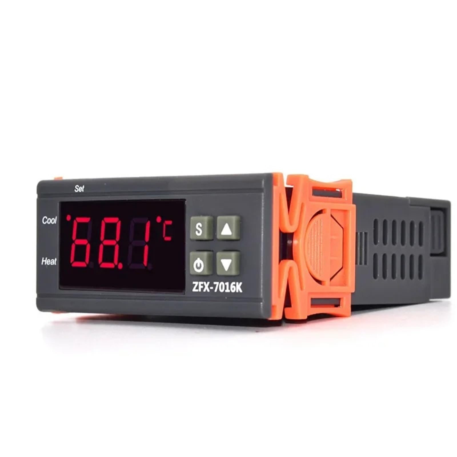 Regolatore di temperatura digitale Termostato Termoregolatore Incubatore 30A 12V/24V/220V Termostato multifunzionale con riscaldatore e raffreddatore(30A 12V)