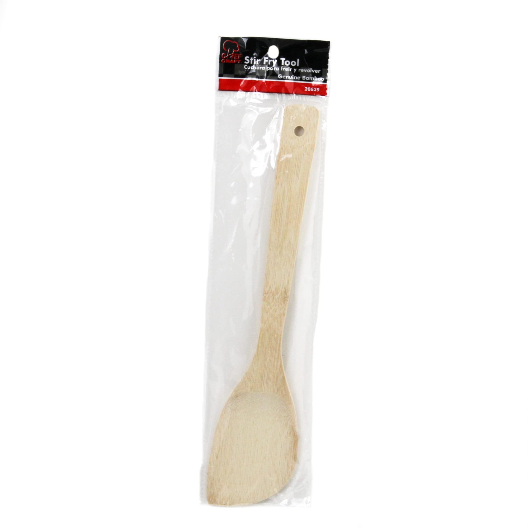 Amazon.com: Chef Craft Select Bamboo Stir Fry Spatula, 12