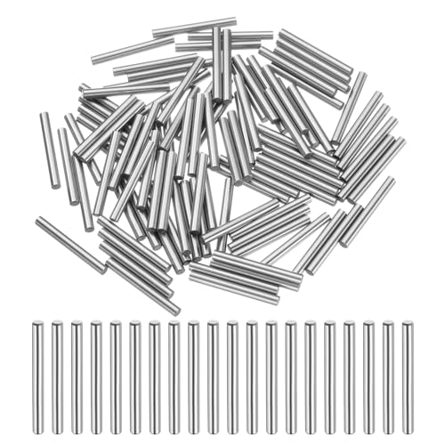 QUARKZMAN 100 Stück Zylinderstifte Rostfrei, 3x27mm Spannstift Passstift, Silberton Metallstifte Metallstifte, Dübelstifte Bolzen Metall für DIY, Möbel, Bastelprojekte QUARKZMAN 100 Stück Zylinderstifte Rostfrei, 3x27mm Spannstift Passstift, Silberton Metallstifte Metallstifte, Dübelstifte Bolzen Metall für DIY, Möbel, Bastelprojekte