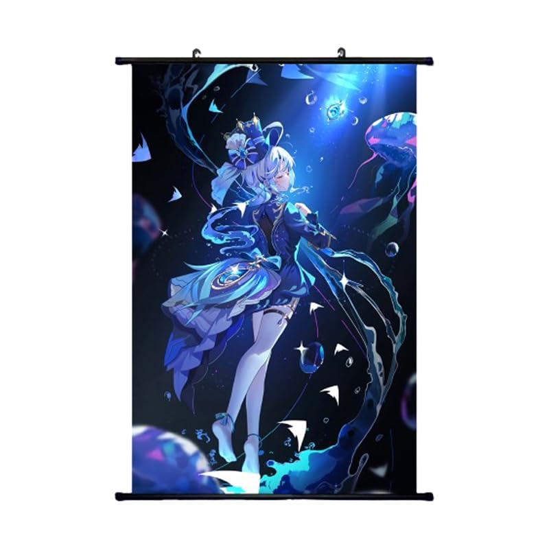 Amazon.co.jp: フリーナ タペストリー 原神 水神 フォカロルス