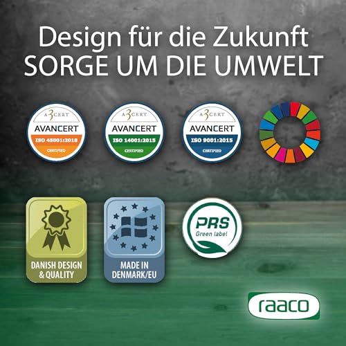 raaco Einsatzkasten 80 2xBA6-1, Tablett mit 2 Einsätzen, Transparenter Sortierkasten für Kleinteile, Sortierboxen, Schubladen & Kleinteileaufbewahrung, Leicht zu Reinigen, 16 x 22 x 6,9 cm