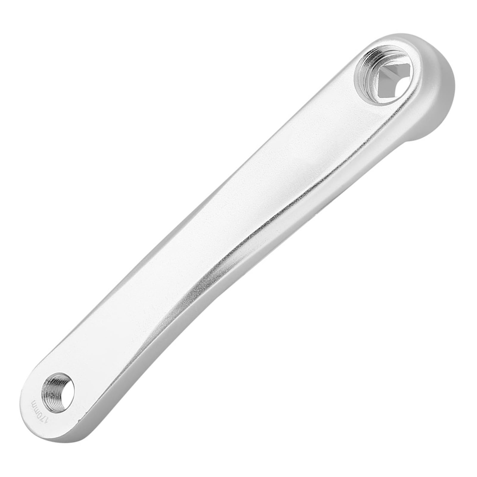 Pedivella per Bici da 170 mm Guarnitura a Singola velocità Sinistra in Lega di Alluminio per Mountain Bike Bici da Strada