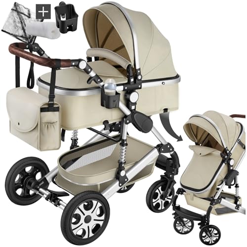 COMFORT E REGOLABILITÀ COMPLETA: Lo schienale e il poggiagambe sono completamente regolabili, permettendo di adattare il passeggino alle necessità del bambino. Ogni posizione garantisce il massimo del comfort, che tu stia facendo una passeggiata veloce o una lunga gita. La possibilità di regolare questi elementi permette di accompagnare il bambino in tutte le sue fasi di crescita, dai primi mesi fino ai 36 mesi.