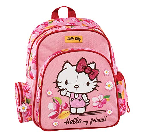 Preisvergleich Produktbild Graffiti Hello Kitty Schulrucksack, 30 cm, Pink