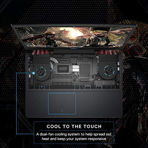 Dell G3 3500 Gaming Laptop 15.6 inches FHD 120 Hz Display (10th Gen Intel Core i5-10300H/8GB/512GB SSD/Windows 10 Home/MS Office/4GB NVIDIA1650 Ti Graphics/Eclipse Black) D560254WIN9BL 3