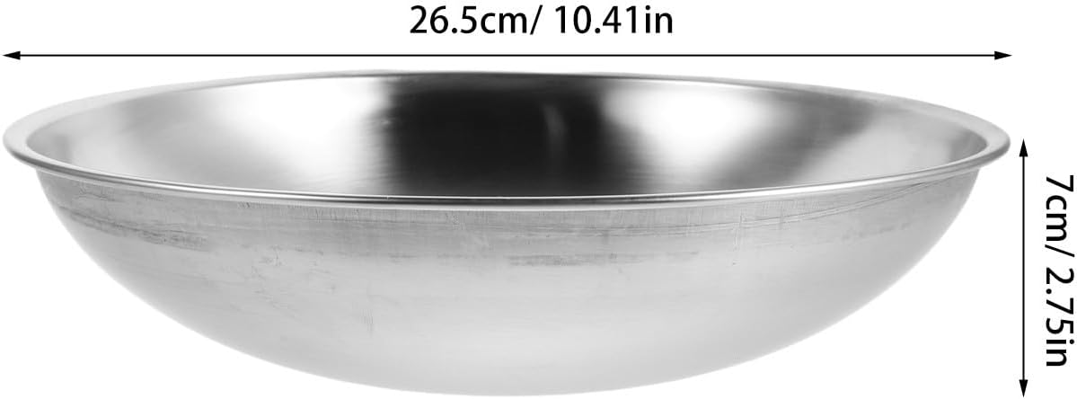 COLLBATH Stainless Steel Round Sink Bowl for Eyewash Faucet Emergency Eye Wash Replacement Basin Safety Shower Eyewash Accessory for Lab and Manufacturing Facilities