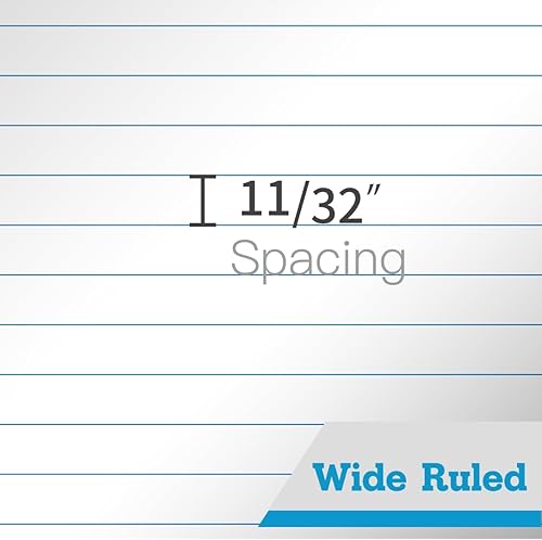 Miniatura 3 de KAISA Bloc legal pequeño, bloc de notas de 5 x 8 pulgadas, bloc de notas de rayas estrechas de 5 x 8 pulgadas para bloc de notas escolar, oficina,