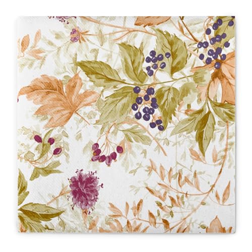 Mank Airlaid Servietten 40 x 40 cm, Serviette perfekt für Gastronomie und Feiern, stoffähnlich und saugstark 50 Stück Erika