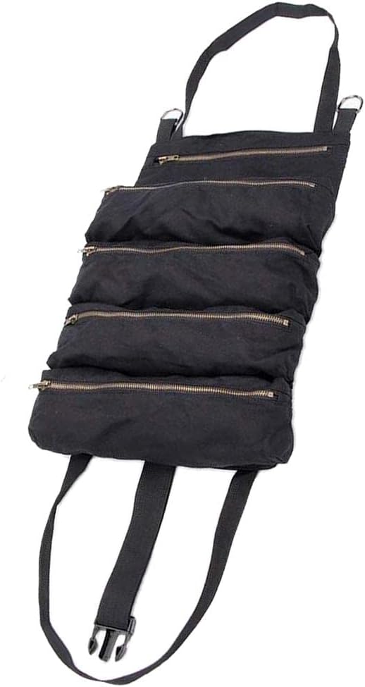 Car Backseat Organizer Trunk Storage Bag | Multi-Pouch Panel Cover for Easy Access | Hunting Tools Rack for Adventure Enthusiasts | Oxford Fabrics Seat or | 19.3x11.42inch - Black