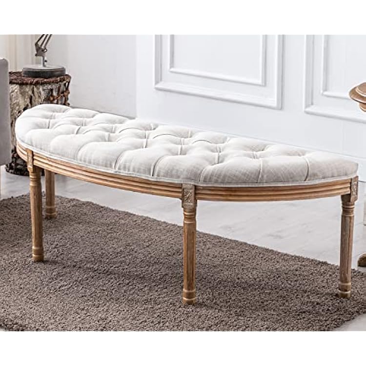 Vintage Upholstered Entryway Bench with Carved Bangladesh Ubuy