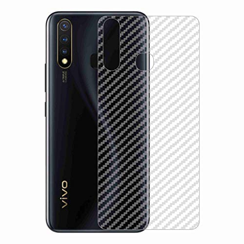 Image of Compatible with Vivo Y19 Back Screen Protective Film Carbon Fiber Skin Transparent Screen Guard Sticker