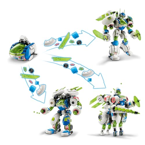 Image of LEGO DREAMZzz Mateo and Z-Blob, The Robot Knight - Building and Transforming Set for Boys and Girls from 10 Years Old - Creatures Gift for Kids - Includes 3 Robot Modes 71485