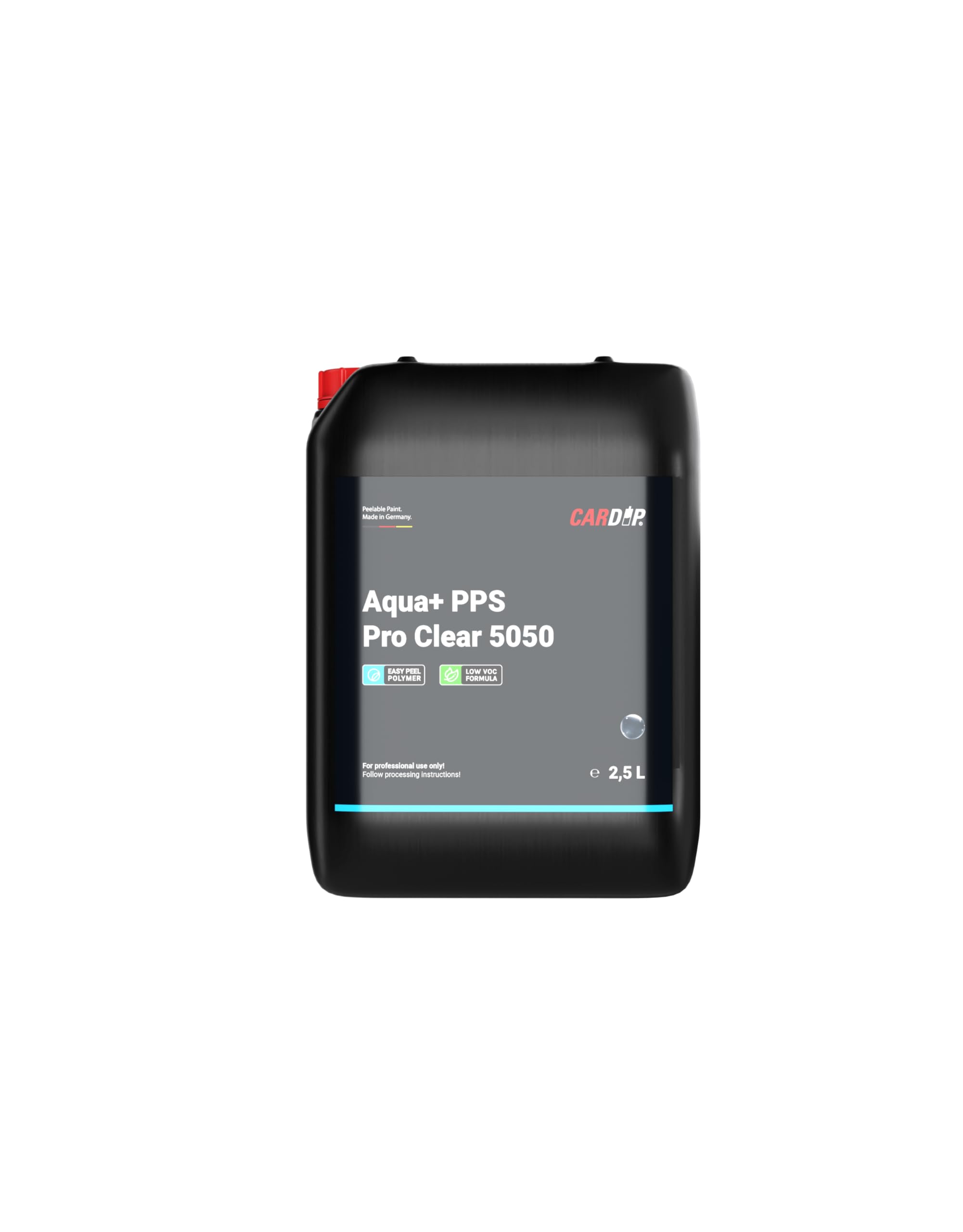CARDIP® Peelable Paint - Aqua+ PPS Pro Clear 5050