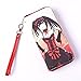 Produktbild NUANDI Langer Abschnitt Anime Brieftasche Cosplay Studenten Brieftasche Schlanke Geldbörse Portemonnaie KreditkartenhülleDate·A·LIVE-Tokisaki Kurumi