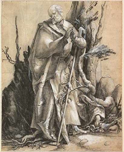 Impresión sobre lienzo de Alberto Durero de 60x90cm para decoración