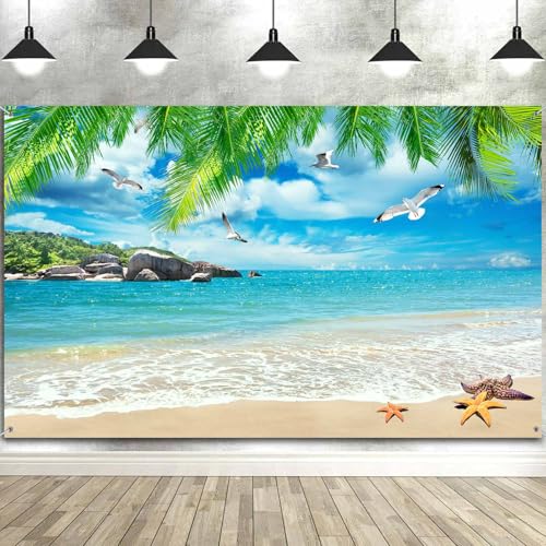 Fondo fotográfico tropical verano 12x10 ft Drgilau miniatura 7