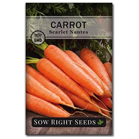 Sow Right Seeds Scarlet Nantes Carrot Seed Cover