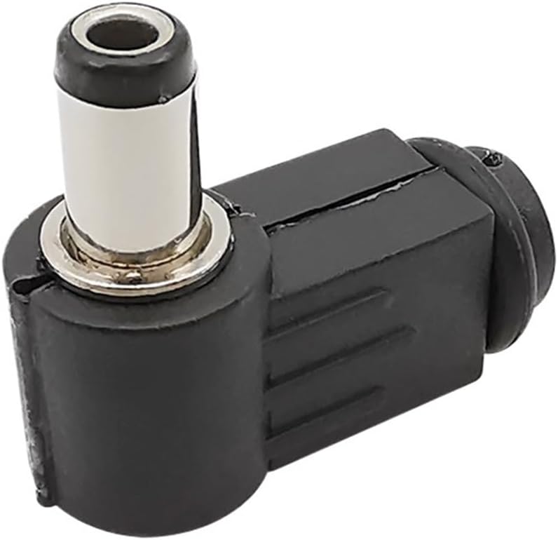 90 Degree 5.5x2.5mm 2.5mm DC Power Right Angle Cable Male Connector Soldering Cord Tip Adapter(20Pcs)