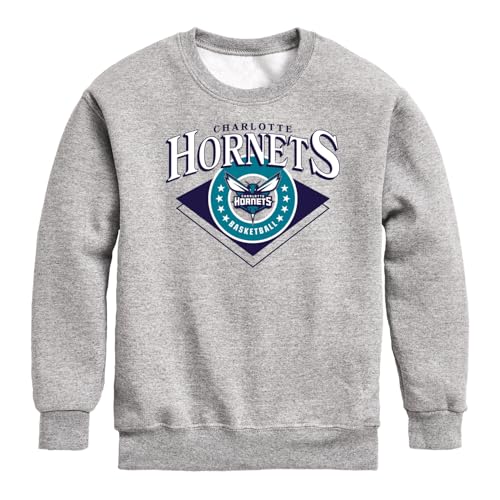 Junk Food NBA - Charlotte Hornets Court Classic Kids Crewneck