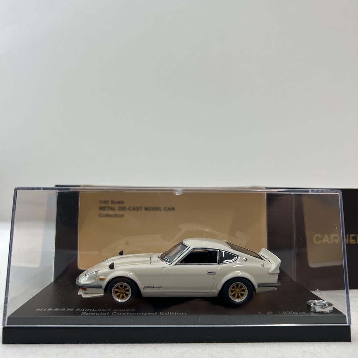 京商 カーネル 日産 フェアレディ240ZG ミニカー 1500台限定品 激レア Amazon | 京商 CARNEL 1/43 フェアレディ 240ZG Fairlady Z S30