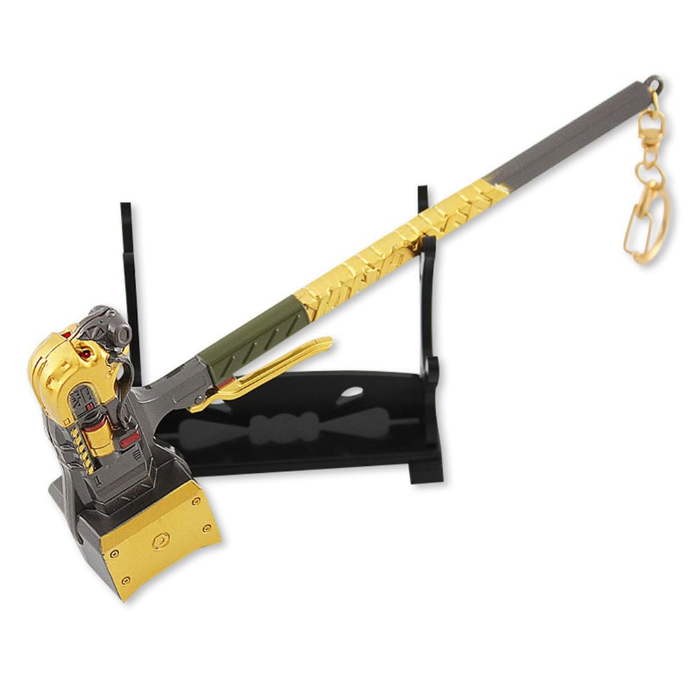 Figurki kolekcjonerskie, Brelok do kluczy z młotem śmierci Caustic Death Hammer, metalowa