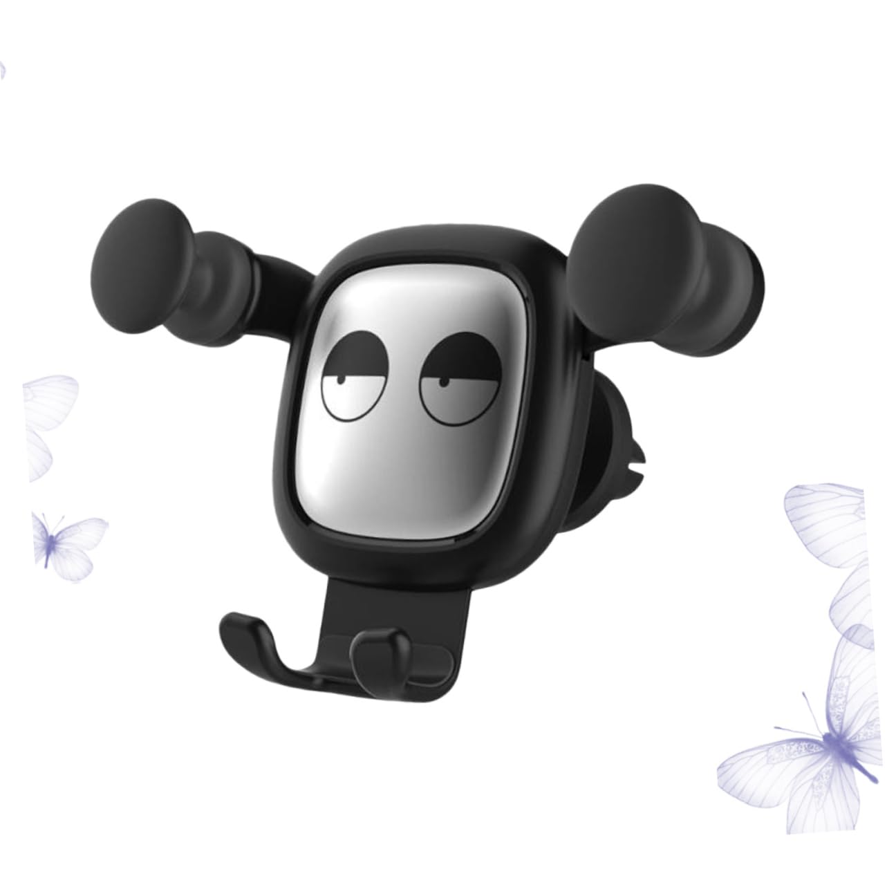 Artibetter 3pezzi Supporto Per Telefono Auto Multifunzionale Per Cruscotto e Bocchette Supporto Cartoon Per Smartphone Orso Dull Compatibile Con La Maggior Dei Modelli Di Smartphone Design
