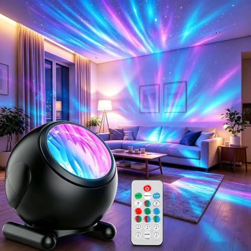 Northern Lights Projector, Aurora Light Projector for Kids Bedroom