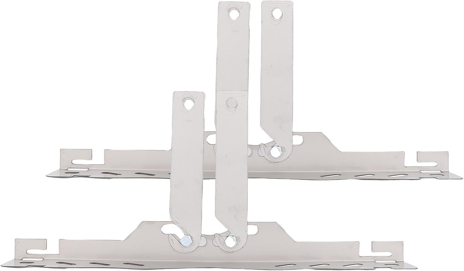 Toe Alignment Tool Plate Efficient Anti Drop Slot Design Universal Hole Alloy Steel UTV ATV Off Road Motorcycle Silver