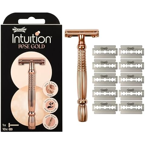 Wilkinson Sword Intuition Rosegold Razor for Women Cover