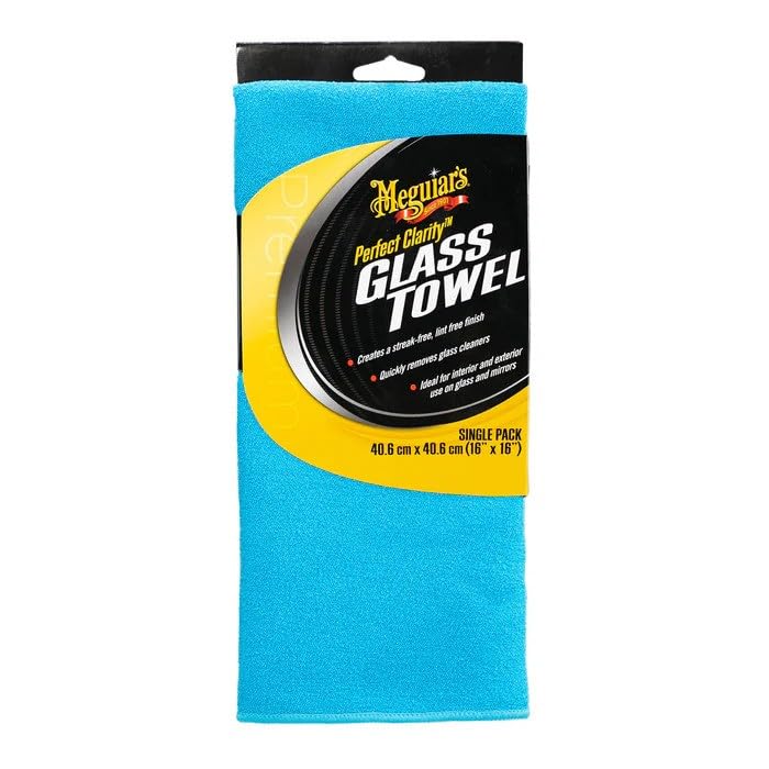 Meguiar's Clarity Glass Towel X210300 Toalla para Cristales 1 Unidad